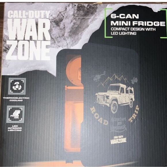 Call Of Duty War Zone 6-Can Mini Fridge - Picture 9 of 9
